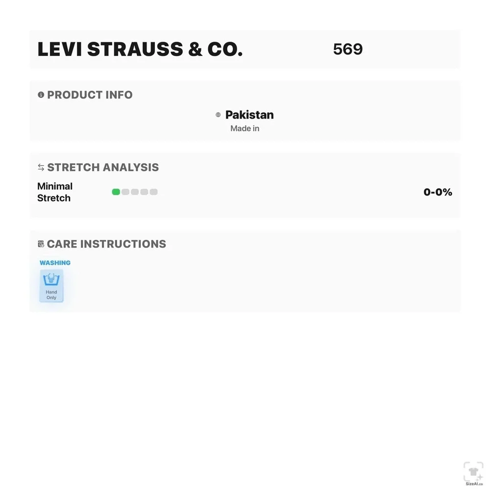 Levis levi 569